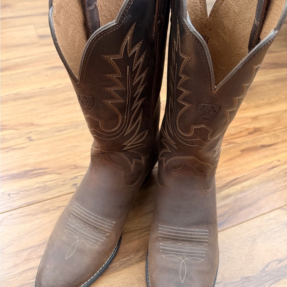 Ariat Brown Western Cowboy Boots